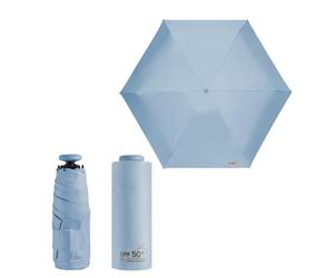erised's bifrost Mini Parapluie de Voyage Anti-UV, Protection UPF 50 99,9% Compact/léger Petit Portable, Sac à Dos/Sac à Main Pliable Parapluie de Poche, Pluie,Blocage/Femmes, Enfants