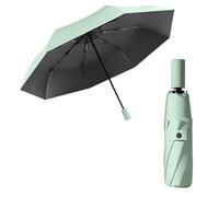 erised's bifrost Parapluie de Voyage UV Pliable Compact Automatique Avec Poignée Cylindrique/Portable/Ouverture Fermeture Automatique/8 Baleines/Homme et Femme