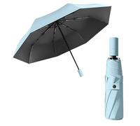 erised's bifrost Parapluie de Voyage UV Pliable Compact Automatique Avec Poignée Cylindrique/Portable/Ouverture Fermeture Automatique/8 Baleines/Homme et Femme