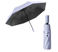 erised's bifrost Parapluie de Voyage UV Pliable Compact Automatique Avec Poignée Cylindrique/Portable/Ouverture Fermeture Automatique/8 Baleines/Homme et Femme
