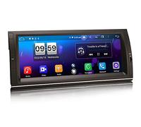 Erisin 10.25" 4Go RAM+64Go ROM Android 11 Autoradio GPS Navigation pour BMW E39 Série 5 X5 E53 M5 Prise en Charge CarPlay Dab+ Écran Tactile Android Auto Bluetooth WiFi DSP FM RDS Commande au Volant