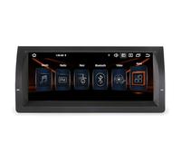 Erisin 10,25 Pouces 8-Core 4GO+64GO Android 14 GPS Stéréo Autoradio pour BMW X5 E53 Soutien IPS écran Tactile Lecteur Dab+ sans Fil CarPlay Android Auto DSP Bluetooth 5.0 4G WiFi USB Canbus Radio FM