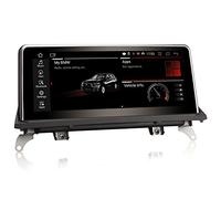 Erisin 10.25 Pouces Android 14 Autoradio GPS pour BMW X5 E70 X6 E71 CIC Système Soutien CarPlay IPS Touch Screen iDrive OEM Radio Bluetooth Dab+ Android Auto WiFi USB TPMS 8-Cœurs 4Go RAM + 64Go ROM