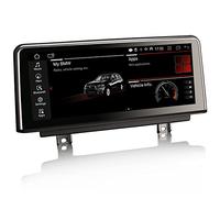 Erisin 10,25 Pouces Android 14 Autoradio pour BMW Série 3/4 F30 F31 F34 F32 F33 F36 M3 M4 NBT Système GPS Navigateur Bluetooth CarPlay Android Auto WiFi 4G Dab+ USB TPMS DSP iDrive 8-cœur 4GB+64GB
