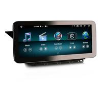 Erisin 12,3" 8+128Go Android 14 Autoradio Stéréo pour Mercedes Benz Classe GLK X204 NTG 4.5 IPS Écran Tactile Carplay Android Auto GPS Sat Nav Bluetooth WiFi 4G Dab+ DVR TPMS Navigateur
