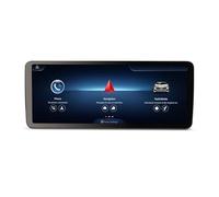 Erisin 12,3 pouces 8Go+128Go Android 13 Autoradio Bluetooth 5.0 GPS Navigateur pour Mercedes-Benz Classe A/GLA/CLA/G W176 X156 C117 W463 NTG 4.5/4.7 CarPlay Android Auto WiFi DAB+USB DSP Écran tactile