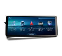 Erisin 12.3 Pouces Qualcomm 8-Core 8GO+128GO Android 14 Autoradio GPS pour Mercedes Benz Classe C W204 / S204 NTG 4.5 Supporte IPS Écran tactile Bluetooth 5.1 DAB+ CarPlay Android Auto DSP WiFi Canbus