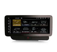 Erisin 12.3" Qualcomm 8-Core 8GO+128GO Android 14 GPS Stéréo Autoradio pour Audi Q5 (2009-2016) Configuration Haute Soutien IPS OEM Bluetooth 5.1 DAB+ Sans fil CarPlay Android Auto Canbus DSP WiFi USB