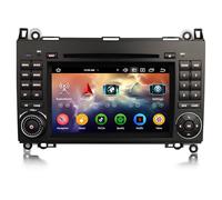 erisin 4+64Go Android 14 8 Core Autoradio stéréo pour Mercedes A/B Class W169 W245 Sprinter Viano VW Crafter Carplay Android Auto GPS Navigateur Bluetooth 5.0 WiFi Écran Tactile Lecteur CD Canbus