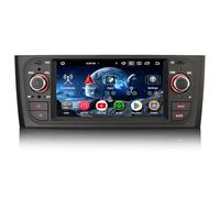 Erisin 6.1 Pouces 8-Cœur 4Go+64Go Android 14 Autoradio Bluetooth GPS Navigateur pour Fiat Grande Punto Linea Support CarPlay sans Fil Android Auto DSP WiFi FM RDS USB OBD2 TNT Écran Tactile Canbus
