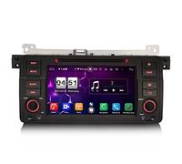 Erisin 7" Android 10 Autoradio Bluetooth Navigation GPS pour BMW Série 3 E46 MG ZT Rover 75 Carplay Lecteur CD Android Auto DSP DAB+ WiFi OBD2 Radio FM RDS TPMS USB TNT Écran Tactile 【8 Core 4GB+64GB】