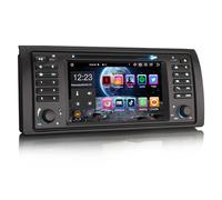 Erisin 7 Pouces 8-Core 4GO RAM+64GO ROM Android 14 DVD Autoradio pour BMW X5 E53 GPS Navigation Soutien DAB+ Écran Tactile Prise en Charge CarPlay Android Auto Bluetooth 5.0 WiFi DSP FM ADP2 SWC Radio