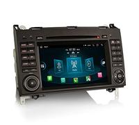 Erisin 7 Pouces 8-Cœur 4Go+64Go Android 13 Autoradio Bluetooth Navigateur GPS pour Mercedes W169 W245 Classe A/B Sprinter Viano Vito W463 VW Crafter CarPlay Android Auto DSP WiFi Dab+ CD DVD RDS USB