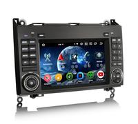 Erisin 7 Pouces 8-Cœur 4Go+64Go Android 16 Autoradio CarPlay GPS Navigateur pour Mercedes Benz B W169 W245 Vito Viano Sprinter VW Crafter Bluetooth Android Auto Dab+ USB WiFi Écran Tactile