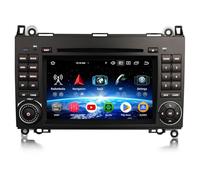 Erisin 7 Pouces 8 cœurs 4GO+64GO Autoradio Android 14 GPS Navigateur pour Mercedes Benz W169 W245 Classe A/B Viano Sprinter Vito VW Crafter Bluetooth CarPlay Android Auto WiFi DSP Dab+ USB RDS DVD