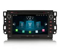 Erisin 7 Pouces 8-Cœurs 4GO RAM+64GO ROM Android 14 Autoradio pour Chevrolet Aveo Captiva Epica Soutien Écran Tactile GPS DVD Stéréo CarPlay Android Auto DSP Bluetooth WiFi Dab+ TPMS OBD2 TNT