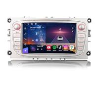 Erisin 7 Pouces Qualcomm 8-cœur 8GO+128GO Android 14 Autoradio Bluetooth GPS Navigateur pour Ford Focus S-Max C-Max Galaxy Mondeo CarPlay Android Auto WiFi 4G DSP FM Radio RDS Dab+ Canbus TPMS DVR