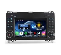 Erisin 7" Qualcomm 8-cœur 4Go+64Go Android 14 Autoradio Bluetooth GPS Navigateur pour Mercedes Classe A W169 Classe B W245 Sprinter Vito Viano VW Crafter CarPlay Android Auto WiFi 4G DSP Dab+ RDS