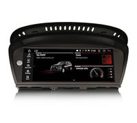 Erisin 8,8 Pouces 8-Core 4Go+64Go Android 14 Autoradio Bluetooth GPS Navigateur pour BMW E90 E91 E92 E93 E60 E61 E63 E64 CCC Support CarPlay Android Auto Dab+ WiFi 4G iDrive USB IPS Écran Tactile SWC