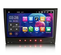 Erisin 8-Core 4+64GB Android 14 Autoradio pour Porsche 911 Cayman Boxster Support GPS Sat Nav Carplay Android Auto DSP Bluetooth 5.0 Dual Band WiFi Dab+ TPMS IPS Ecran Tactile Navigation