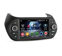 Erisin 8-Core 4GO+64GO Android 14 Autoradio Bluetooth pour Fiat Fiorino Qubo Citroen Nemo Peugeot Bipper 7" IPS Écran Tactile GPS Stéréo Dab+ sans Fil CarPlay Android Auto WiFi 4G DSP OBD2 DVR Canbus