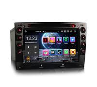 Erisin 8-Core 4GO RAM+64GO ROM Android 14 DVD Autoradio GPS Stéréo pour Renault Megane Ⅱ 7 Pouces Écran Tactile Bluetooth 5.0 sans Fil CarPlay Android Auto Dab+ WiFi DSP DVR TPMS TNT