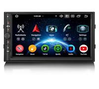 Erisin 8-Core 4GO RAM+64GO ROM Android 16 Universal 2Din Autoradio Dab+ BT