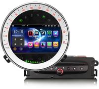 Erisin 8-Core Bluetooth 5.0 Android 14 Autoradio GPS Stéréo pour BMW Mini Cooper 2007-2013 7 Pouces Écran Tactile sans Fil CarPlay Android Auto Dab+ FM Radio DSP WiFi TPMS RDS OBD2 4Go RAM+64Go ROM