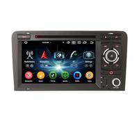 Erisin 8-Cœur 4Go RAM 64Go ROM Android 14 Autoradio CarPlay GPS Navigateur pour Audi A3 S3 RS3 RNSE-PU, 7 Pouces Écran Tactile IPS Support Bluetooth 5.0 Android Auto DSP WiFi 4G FM USB OBD2 Canbus