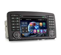 Erisin 8 cœurs 4Go+64Go 7 Pouces Android 14 Autoradio Carplay pour Mercedes Benz W251 Classe R Support GPS Navigateur Bluetooth Android Auto DSP Dab+ WiFi 4G FM RDS USB CD DVD Écran Tactile Canbus