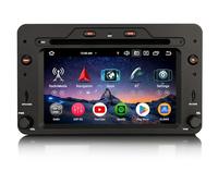 Erisin 8 cœurs 4GO+64GO Android 16 Autoradio 1 Din GPS Navigateur pour Alfa Romeo 159 Sportwagon Brera Spider Support Bluetooth CarPlay Android Auto WiFi 4G DSP Dab+ OBD2 CD DVD Canbus Écran Tactile
