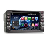 Erisin 8 Cœurs 4GO RAM 64GO ROM Universal 2 Din Autoradio Android 16 GPS Navigateur Autoradio Bluetooth avec Lecteur CD DVD CarPlay Android Auto WiFi 4G Dab+ DSP USB RDS OBD2 TPMS TNT Écran Tactile