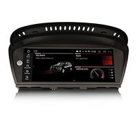 Erisin 8-Cœurs 8.8" Android 14 Autoradio Bluetooth pour BMW Série 3 E90 E91 E92 E93 Série 5 E60 E61 Série 6 E63 E64 CCC, Radio 2 DIN avec Dab+ GPS Écran Tactile iDrive CarPlay Android Auto 4Go+64Go