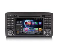 Erisin 8-cœurs Android 14 Autoradio Bluetooth GPS pour Mercedes Classe R W251 7" Écran Tactile sans Fil CarPlay Android Auto Dab+ DVD CD Player FM Radio DSP WiFi TPMS RDS 4 Go RAM + 64 Go ROM