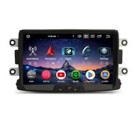 Erisin 8 Pouces 8 cœurs 4GO+64GO Android 16 Autoradio Bluetooth GPS Navigateur pour Renault Dacia Duster Logan Sandero Dokker Lodgy CarPlay Android Auto WiFi 4G DSP Dab+ OBD2 Écran Tactile Canbus