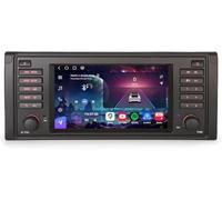 Erisin 8GO+128GO Android 16 Autoradio Bluetooth GPS pour BMW Série 5 E39 M5 | Qualcomm 8-Core 7" 2DIN Radio Soutiens IPS Écran Tactile sans Fil CarPlay Android Auto WiFi 4G DSP FM Radio RDS CANbus TNT