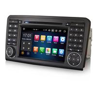 ERISIN Android 11 Autoradio pour Mercedes Benz Classe ML/GL W164 X164 Support GPS Sat Nav Carplay Android Auto Bluetooth A2DP WiFi 4G Dab+ RDS TPMS SWC 4 Go de RAM + 64 Go de ROM