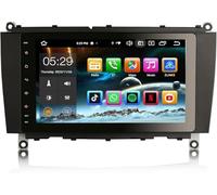 Erisin Android 14 8-Core 6GO RAM+128GO ROM 8 Pouces Autoradio Bluetooth avec GPS Navi pour Mercedes Benz CLK-Class W209 C209 A209 Supporte Dab+ sans Fil CarPlay Android Auto DSP WiFi 4G FM A2DP RDS