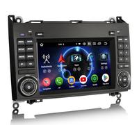 erisin Android 16 4Go 64Go Autoradio Bluetooth Navigateur GPS pour Mercedes W169 W245 Sprinter Viano VW Crafter sans Fil Carplay Canbus 2,0 GHz CPU DSP IPS écran Tactile