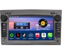 Erisin Android 16 Autoradio Bluetooth pour Opel Corsa D Astra Antara Meriva | Corsa C Signum Vivaro Zafira Combo, Qualcomm 8-Cœur 4GO+64GO 7" GPS Stéréo Sans fil CarPlay Android Auto DAB+DSP WiFi Canbus