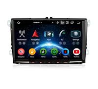 Erisin Android 16 Autoradio Bluetooth pour VW Golf 5 Golf 6 Passat B6 Jetta Caddy Polo T5 Touran Seat Skoda Beetle 9" GPS Stéréo Wireless CarPlay Android Auto Dab+ DSP WiFi 4G Canbus 8-cœur 4GO+64GO