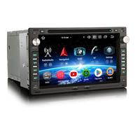 Erisin Android 16 Autoradio Bluetooth pour VW T5 Passat Polo Sharan Golf 4