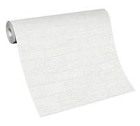 Erismann 10091-01 Imitations 2 Papier peint mural bois/pierre blanc Papier peint
