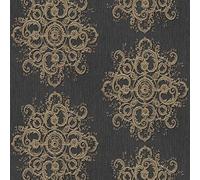 Erismann 10154-15 Elle Papier peint intissé Noir