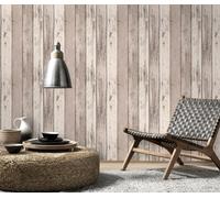 Erismann 10200-11 Imitations 2 Papier peint bois/pierre marron Papier peint