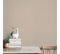 Erismann 10444-02 Elle Papier peint intissé aspect lin uni structure beige