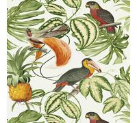 Erismann Paradisio 630207 papier peint intissé aspect naturel 10,05x0,53 m vert