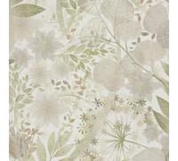 Erismann Papier peint vinyle intissé Secret grove végétal vert L.1005 x l.53 cm