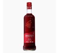 ERISTOFF Liqueur de Vodka Red, 18 % Vol, 70cL / 700mL, Spirit Vodka aux Arômes de Baie de Prunelle