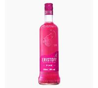 ERISTOFF Liqueur Pink Vodka, 18 % Vol, 70cL / 700mL, Spirit Vodka aux Arômes de Fraise Vibrante